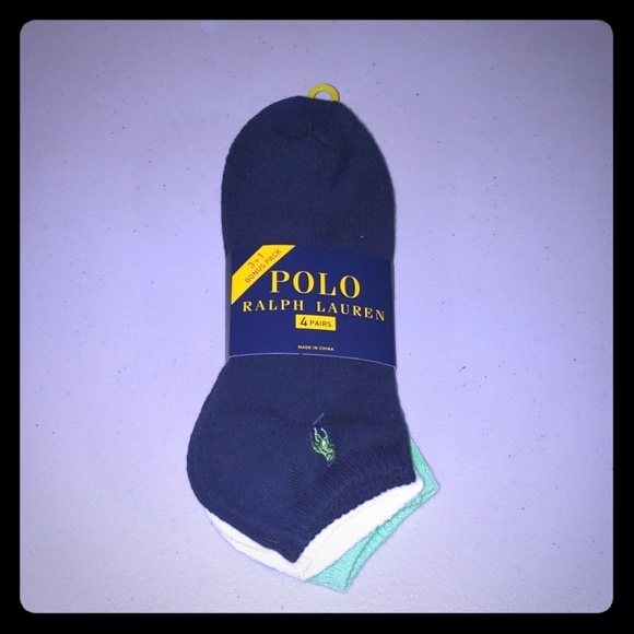 Polo Ralph Lauren Other - Low Cut Polo Ralph Lauren 4 Pairs Mens Socks